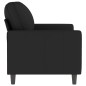 vidaXL 2-Sitzer-Sofa Schwarz 120 cm Samt vidaXL 2-Sitzer-Sofa Schwarz 120 cm Samt