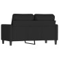 vidaXL 2-Sitzer-Sofa Schwarz 120 cm Samt vidaXL 2-Sitzer-Sofa Schwarz 120 cm Samt