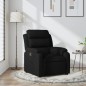 vidaXL Relaxsessel Schwarz Stoff vidaXL Relaxsessel Schwarz Stoff