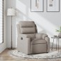 vidaXL Relaxsessel Taupe Stoff vidaXL Relaxsessel Taupe Stoff