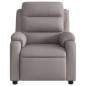 vidaXL Relaxsessel Taupe Stoff vidaXL Relaxsessel Taupe Stoff