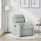 vidaXL Relaxsessel Hellgrau Samt vidaXL Relaxsessel Hellgrau Samt