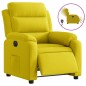 vidaXL Relaxsessel Elektrisch Gelb Samt vidaXL Relaxsessel Elektrisch Gelb Samt