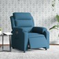 vidaXL Relaxsessel Elektrisch Blau Samt vidaXL Relaxsessel Elektrisch Blau Samt