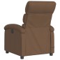 vidaXL Massagesessel Elektrisch Braun Stoff vidaXL Massagesessel Elektrisch Braun Stoff