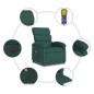 vidaXL Massagesessel Elektrisch Dunkelgrün Stoff vidaXL Massagesessel Elektrisch Dunkelgrün Stoff