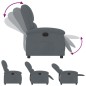 vidaXL Relaxsessel Elektrisch Dunkelgrau Samt vidaXL Relaxsessel Elektrisch Dunkelgrau Samt