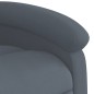 vidaXL Relaxsessel Elektrisch Dunkelgrau Samt vidaXL Relaxsessel Elektrisch Dunkelgrau Samt