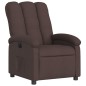 vidaXL Relaxsessel Elektrisch Dunkelbraun Stoff vidaXL Relaxsessel Elektrisch Dunkelbraun Stoff