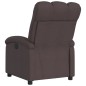 vidaXL Relaxsessel Elektrisch Dunkelbraun Stoff vidaXL Relaxsessel Elektrisch Dunkelbraun Stoff