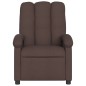 vidaXL Relaxsessel Elektrisch Dunkelbraun Stoff vidaXL Relaxsessel Elektrisch Dunkelbraun Stoff