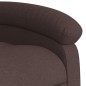 vidaXL Relaxsessel Elektrisch Dunkelbraun Stoff vidaXL Relaxsessel Elektrisch Dunkelbraun Stoff