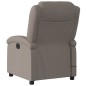 vidaXL Massagesessel Elektrisch Taupe Stoff vidaXL Massagesessel Elektrisch Taupe Stoff