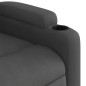 vidaXL Relaxsessel Elektrisch Dunkelgrau Stoff vidaXL Relaxsessel Elektrisch Dunkelgrau Stoff