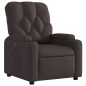 vidaXL Relaxsessel Elektrisch Dunkelbraun Stoff vidaXL Relaxsessel Elektrisch Dunkelbraun Stoff