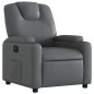 vidaXL Relaxsessel Elektrisch Grau Kunstleder vidaXL Relaxsessel Elektrisch Grau Kunstleder