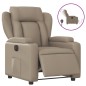 vidaXL Relaxsessel Elektrisch Cappuccino-Braun Kunstleder vidaXL Relaxsessel Elektrisch Cappuccino-Braun Kunstleder