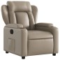 vidaXL Relaxsessel Elektrisch Cappuccino-Braun Kunstleder vidaXL Relaxsessel Elektrisch Cappuccino-Braun Kunstleder