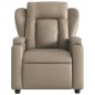 vidaXL Relaxsessel Elektrisch Cappuccino-Braun Kunstleder vidaXL Relaxsessel Elektrisch Cappuccino-Braun Kunstleder