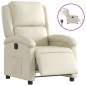 vidaXL Relaxsessel Elektrisch Creme Kunstleder vidaXL Relaxsessel Elektrisch Creme Kunstleder