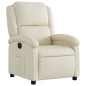vidaXL Relaxsessel Elektrisch Creme Kunstleder vidaXL Relaxsessel Elektrisch Creme Kunstleder
