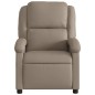 vidaXL Relaxsessel Elektrisch Cappuccino-Braun Kunstleder vidaXL Relaxsessel Elektrisch Cappuccino-Braun Kunstleder