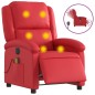 vidaXL Massagesessel Elektrisch Rot Kunstleder vidaXL Massagesessel Elektrisch Rot Kunstleder
