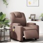 vidaXL Massagesessel Elektrisch Braun Kunstleder vidaXL Massagesessel Elektrisch Braun Kunstleder