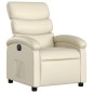 vidaXL Relaxsessel Elektrisch Creme Kunstleder vidaXL Relaxsessel Elektrisch Creme Kunstleder