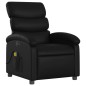 vidaXL Massagesessel Elektrisch Schwarz Kunstleder vidaXL Massagesessel Elektrisch Schwarz Kunstleder