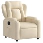 vidaXL Relaxsessel Elektrisch Creme Stoff vidaXL Relaxsessel Elektrisch Creme Stoff