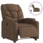 vidaXL Relaxsessel Elektrisch Braun Stoff vidaXL Relaxsessel Elektrisch Braun Stoff