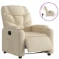 vidaXL Relaxsessel Elektrisch Creme Stoff vidaXL Relaxsessel Elektrisch Creme Stoff