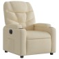 vidaXL Relaxsessel Elektrisch Creme Stoff vidaXL Relaxsessel Elektrisch Creme Stoff