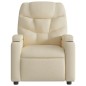 vidaXL Relaxsessel Elektrisch Creme Stoff vidaXL Relaxsessel Elektrisch Creme Stoff