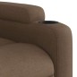 vidaXL Massagesessel Elektrisch Braun Stoff vidaXL Massagesessel Elektrisch Braun Stoff