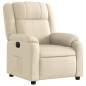 vidaXL Relaxsessel Elektrisch Creme Stoff vidaXL Relaxsessel Elektrisch Creme Stoff