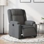 vidaXL Relaxsessel Elektrisch Dunkelgrau Stoff vidaXL Relaxsessel Elektrisch Dunkelgrau Stoff