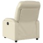 vidaXL Relaxsessel Elektrisch Creme Kunstleder vidaXL Relaxsessel Elektrisch Creme Kunstleder
