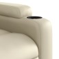 vidaXL Relaxsessel Elektrisch Creme Kunstleder vidaXL Relaxsessel Elektrisch Creme Kunstleder