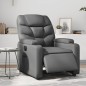 vidaXL Relaxsessel Elektrisch Grau Kunstleder vidaXL Relaxsessel Elektrisch Grau Kunstleder