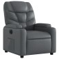 vidaXL Relaxsessel Elektrisch Grau Kunstleder vidaXL Relaxsessel Elektrisch Grau Kunstleder