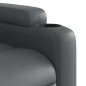vidaXL Relaxsessel Elektrisch Grau Kunstleder vidaXL Relaxsessel Elektrisch Grau Kunstleder