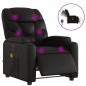 vidaXL Massagesessel Elektrisch Schwarz Kunstleder vidaXL Massagesessel Elektrisch Schwarz Kunstleder