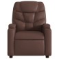 vidaXL Massagesessel Elektrisch Braun Kunstleder vidaXL Massagesessel Elektrisch Braun Kunstleder