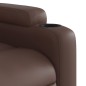 vidaXL Massagesessel Elektrisch Braun Kunstleder vidaXL Massagesessel Elektrisch Braun Kunstleder