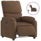 vidaXL Relaxsessel Elektrisch Braun Stoff vidaXL Relaxsessel Elektrisch Braun Stoff