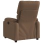 vidaXL Relaxsessel Elektrisch Braun Stoff vidaXL Relaxsessel Elektrisch Braun Stoff