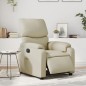 vidaXL Relaxsessel Elektrisch Creme Kunstleder vidaXL Relaxsessel Elektrisch Creme Kunstleder