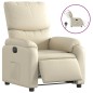 vidaXL Relaxsessel Elektrisch Creme Kunstleder vidaXL Relaxsessel Elektrisch Creme Kunstleder
